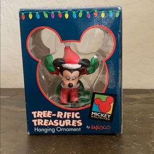 NIB Vintage Mickey Unlimited Tree-Rific Ormament